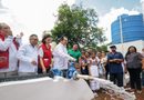 Cumple Renacimiento Maya con obras de agua potable y saneamiento en Tekax