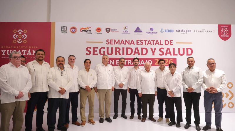 Yucatán fortalece la seguridad y la salud laboral para proteger a las y los trabajadores