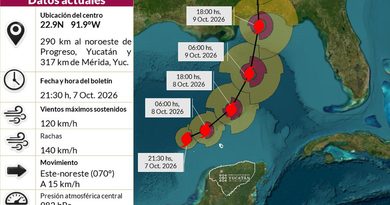 “ISAÍAS” SE INTENSIFICA A HURACÁN CATEGORÍA 1