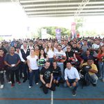 Cecilia Patrón entrega cascos certificados a motociclistas de plataforma